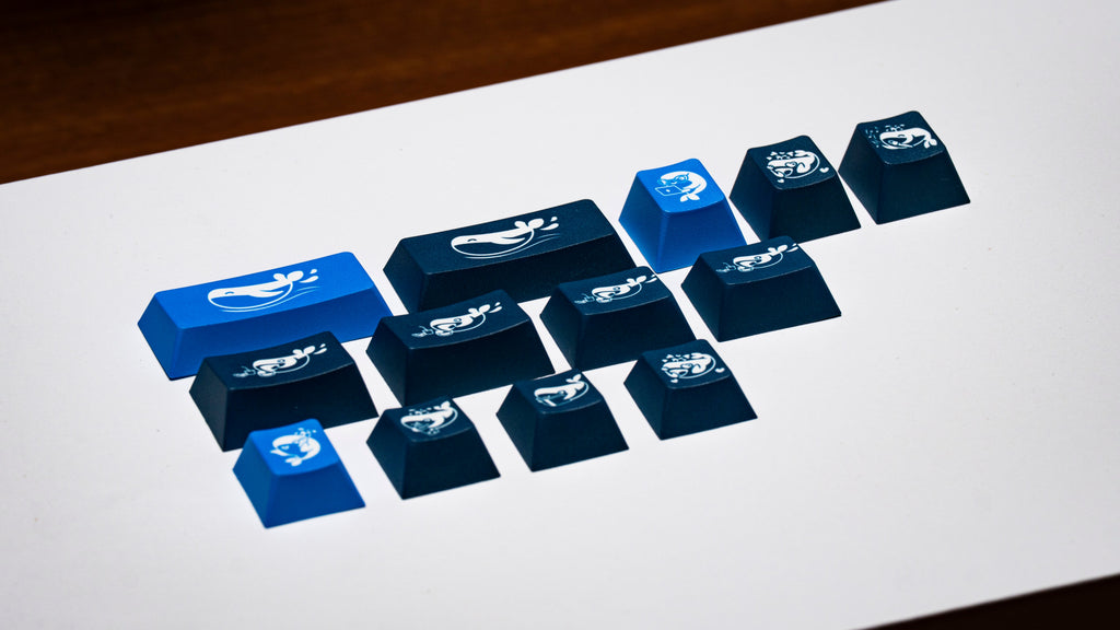 Whale PBT Keycaps V4