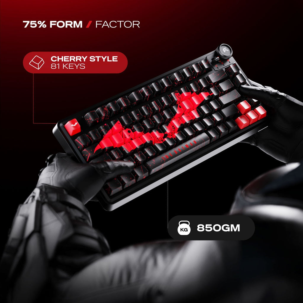 Nighthawk 75 - The Batman | TKL Tri-Mode Gaming Keyboard