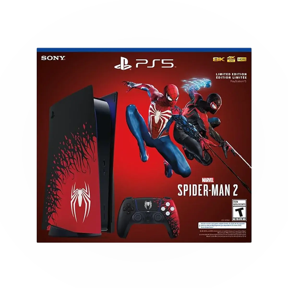 Playstation 5 [Marvel Spiderman 2 Limited Edition Console] Playstation 5